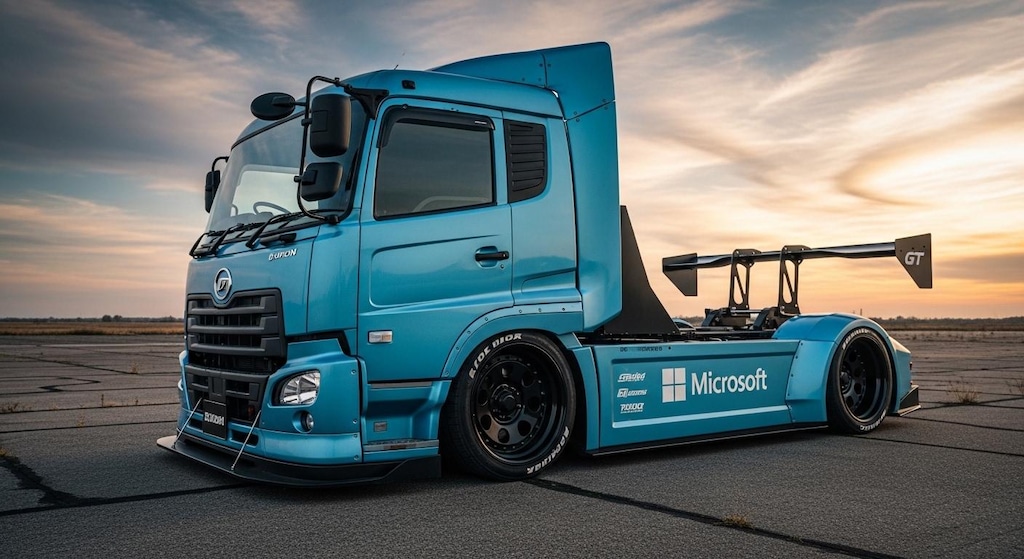 マイクロソフトUDトラック