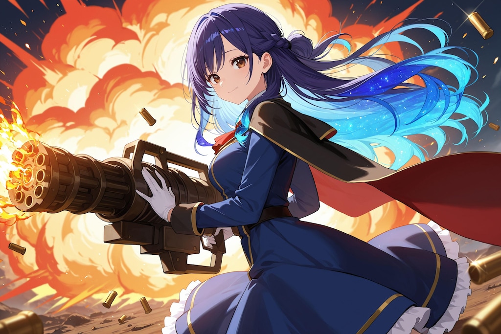 異世界のガトリング少女