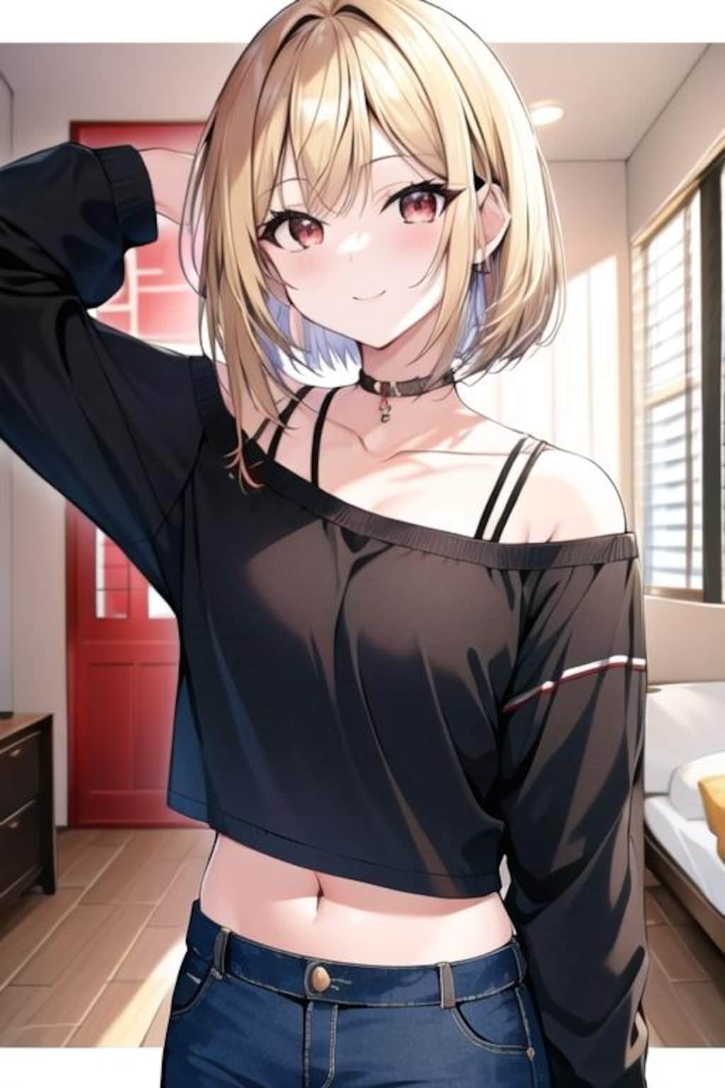 魅力の金髪女子（0519）