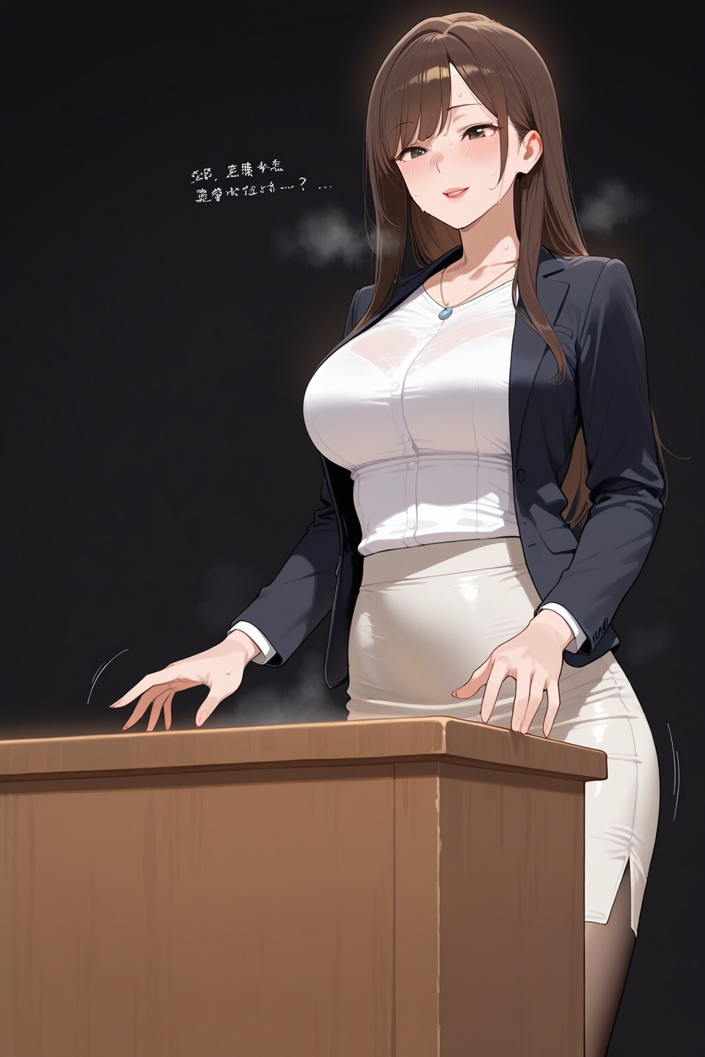 新任教師の奴隷ちゃん | の人気AIイラスト・グラビア