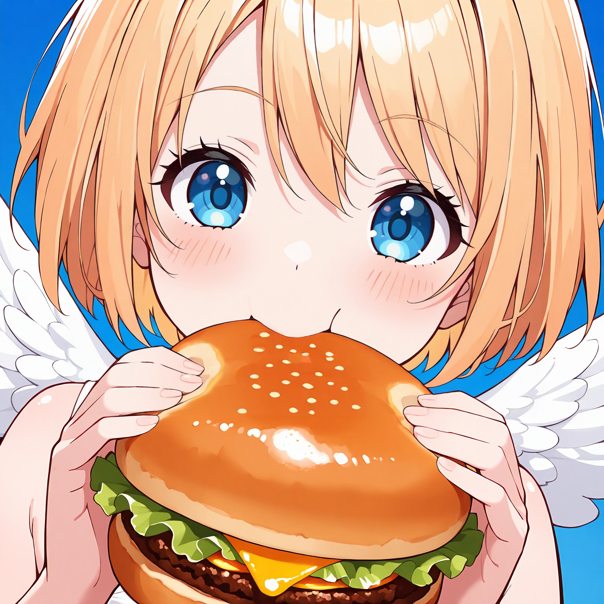 大好きなハンバーガー