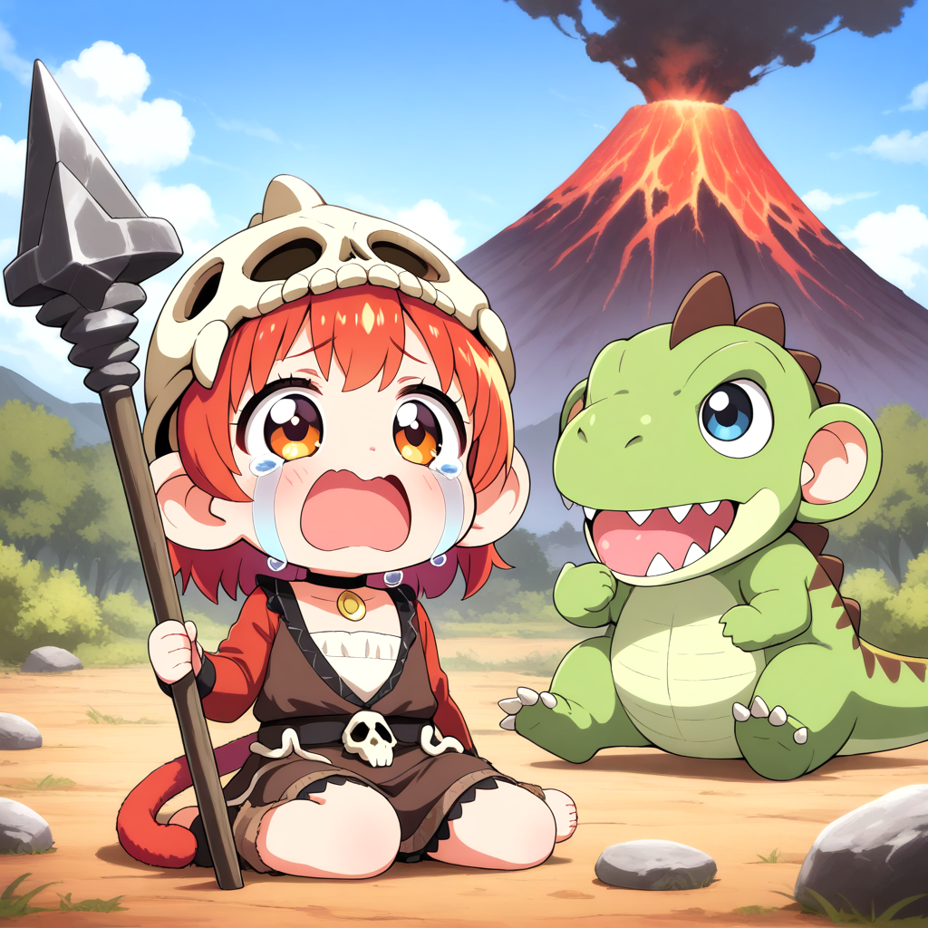 ちび過ぎるげんしじん！！