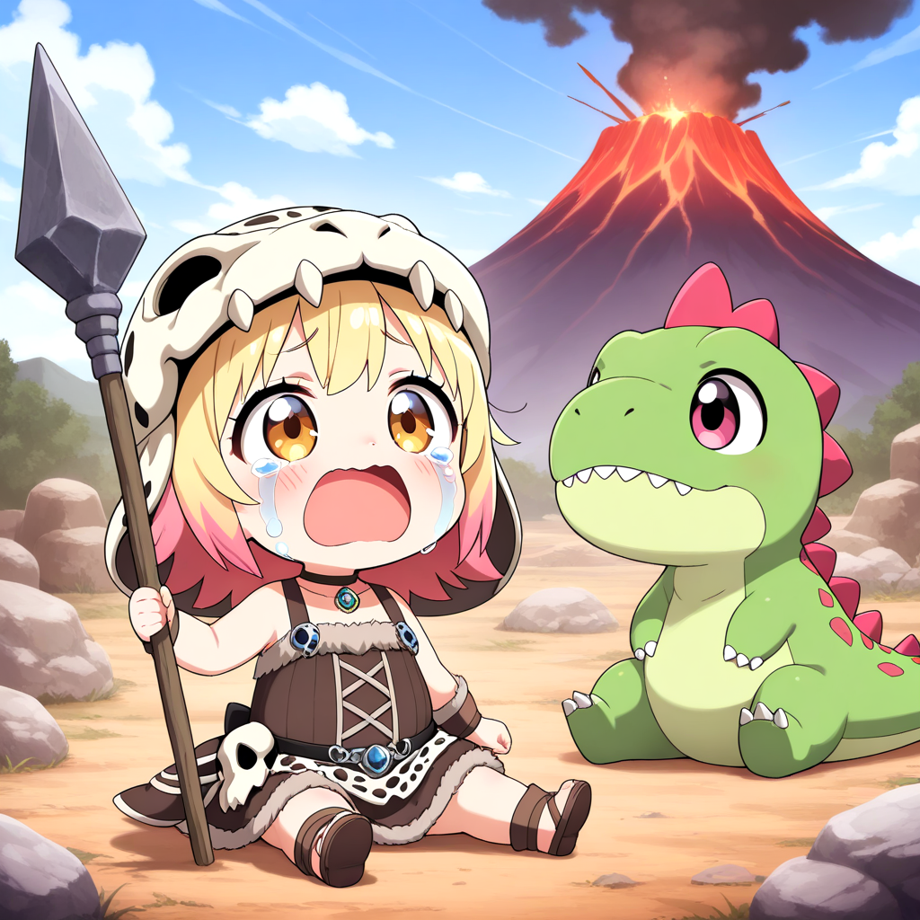 ちび過ぎるげんしじん！！