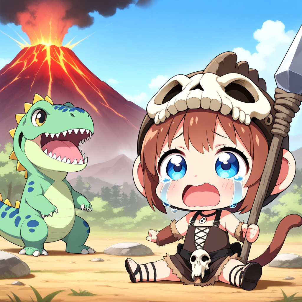 ちび過ぎるげんしじん！！