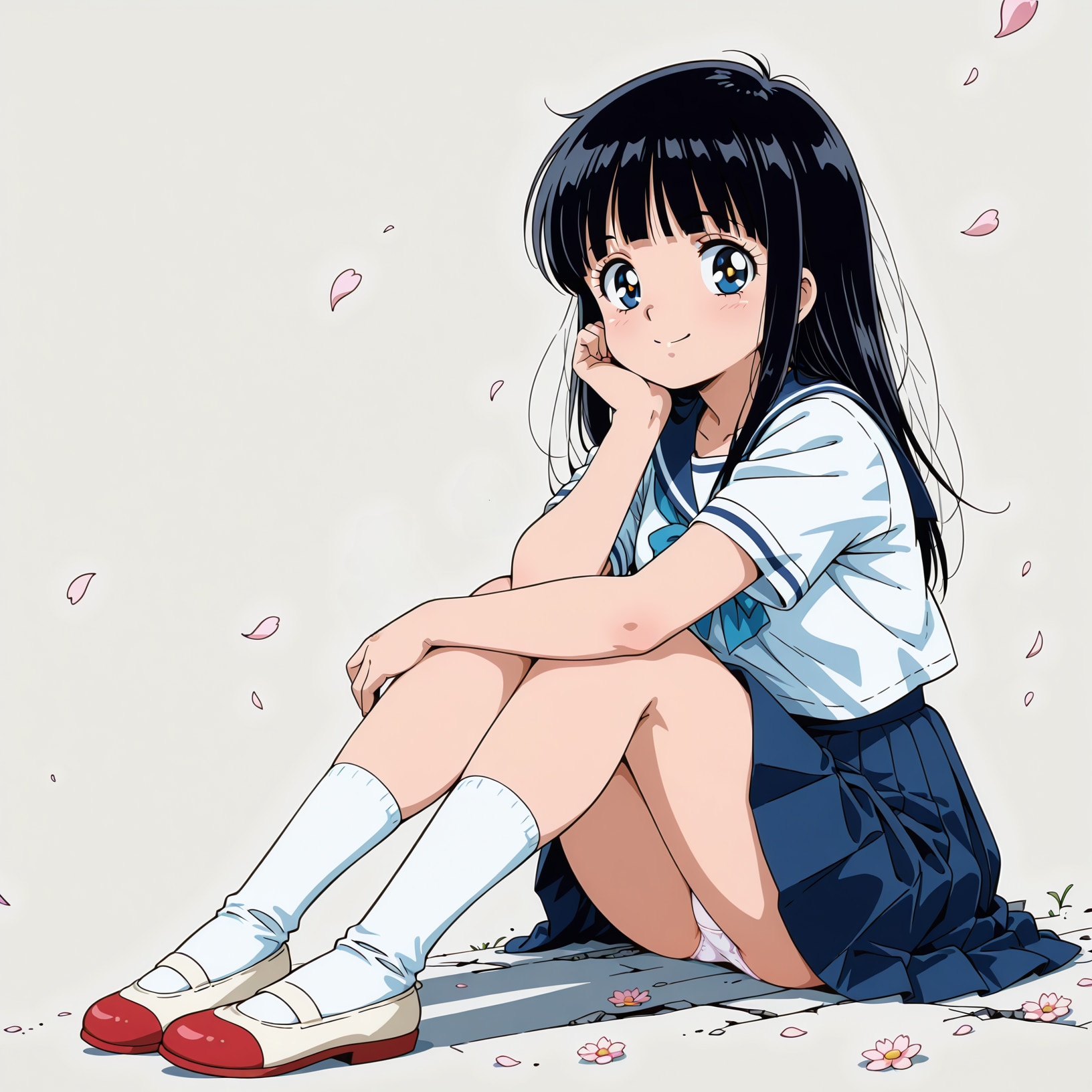 セーラー服の少女