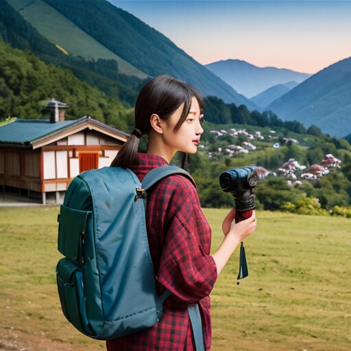 撮り鉄少女 | の人気AIイラスト・グラビア