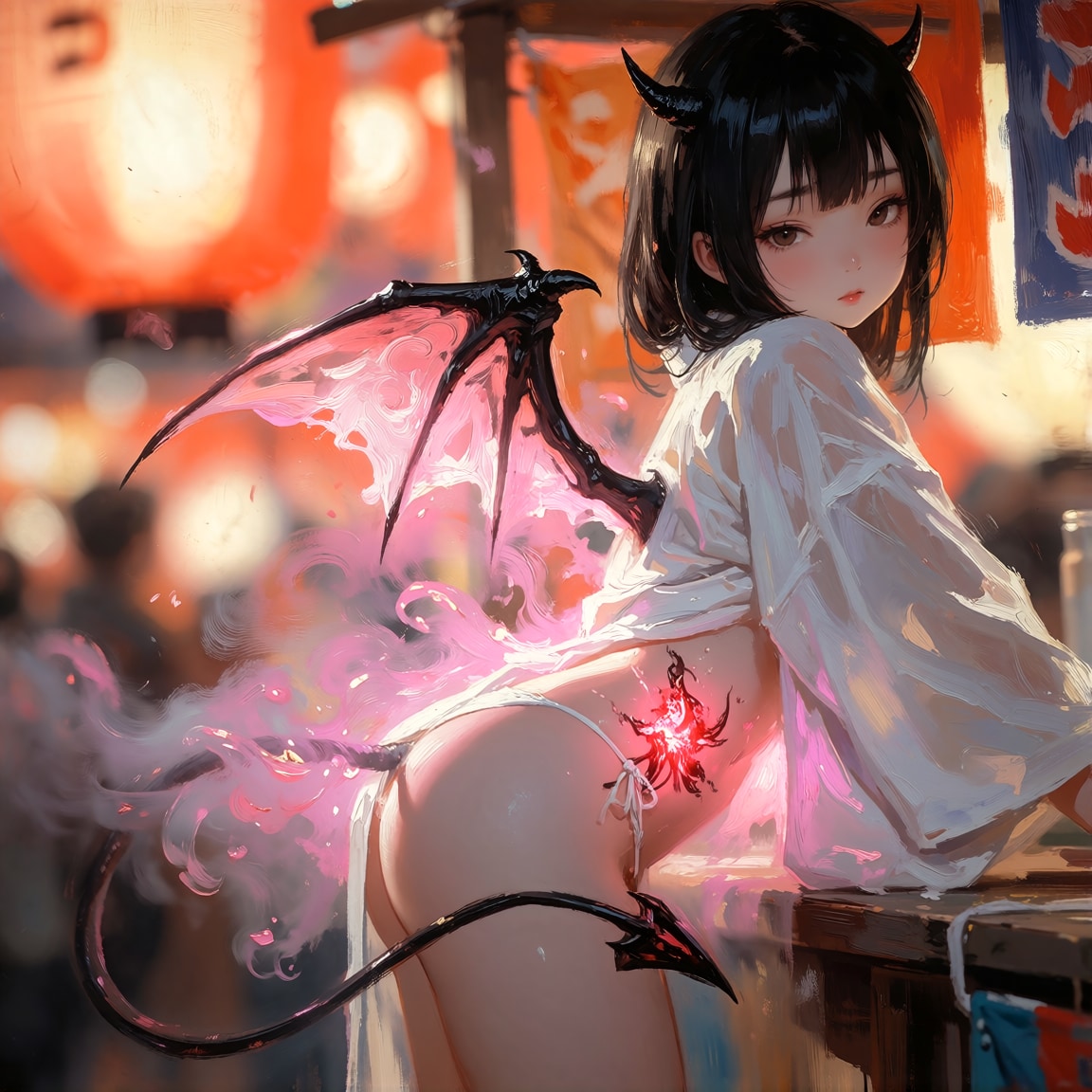 袈裟の淫魔