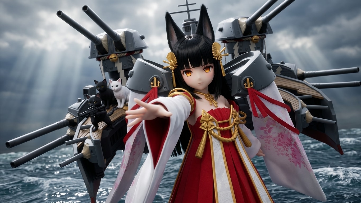 アズールレーン　長門　アクリルドールフィギュア