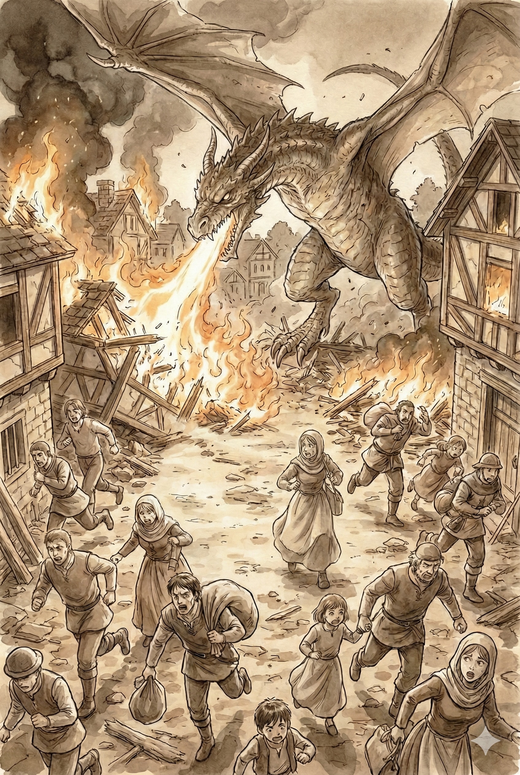 出会い/「魔竜？！…一個中隊で向かいます！準備急がせなさい！」 | の人気AIイラスト・グラビア