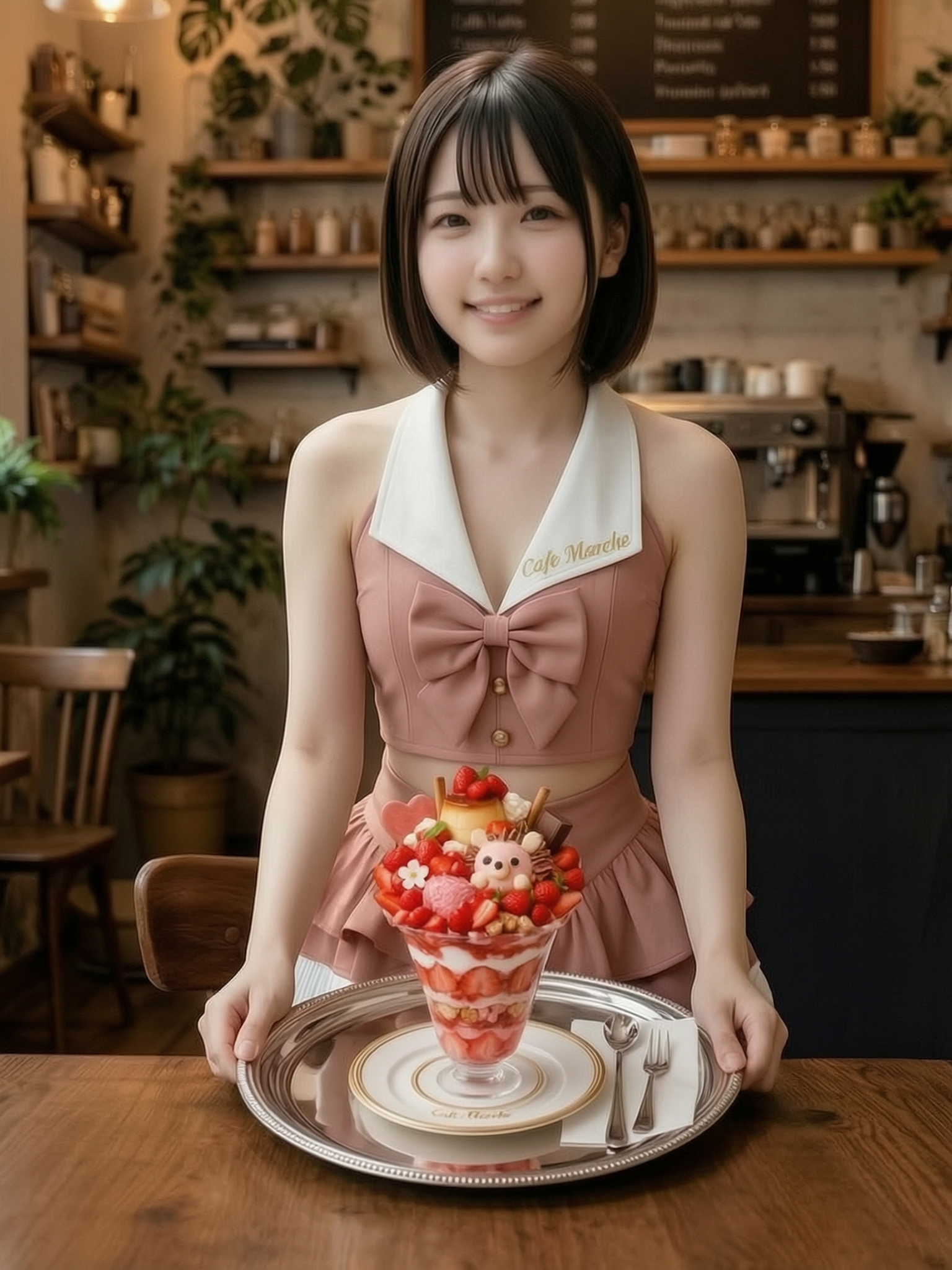 6月28日は「パフェの日」(Cafe Marché アキ)