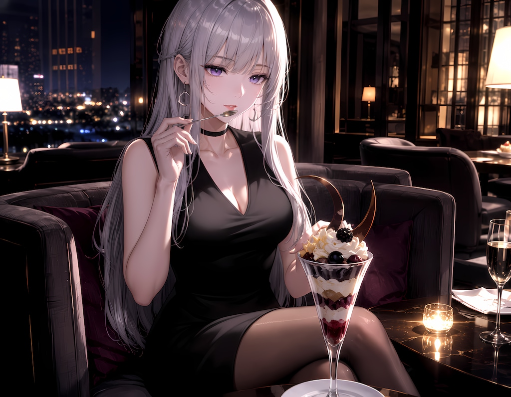 夜パフェ