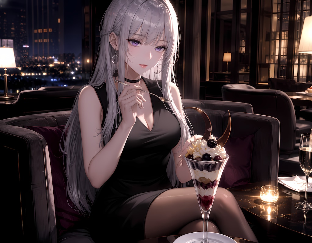 夜パフェ