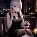 夜パフェ 4枚目