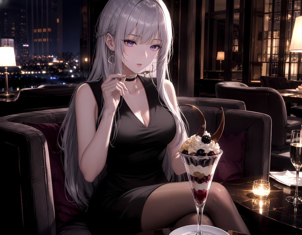 夜パフェ