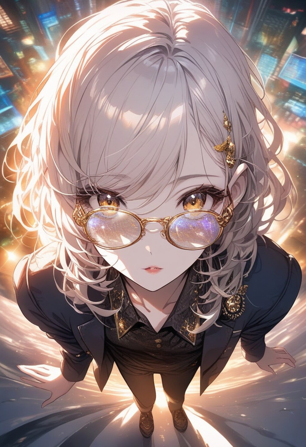 白ちゃんと眼鏡