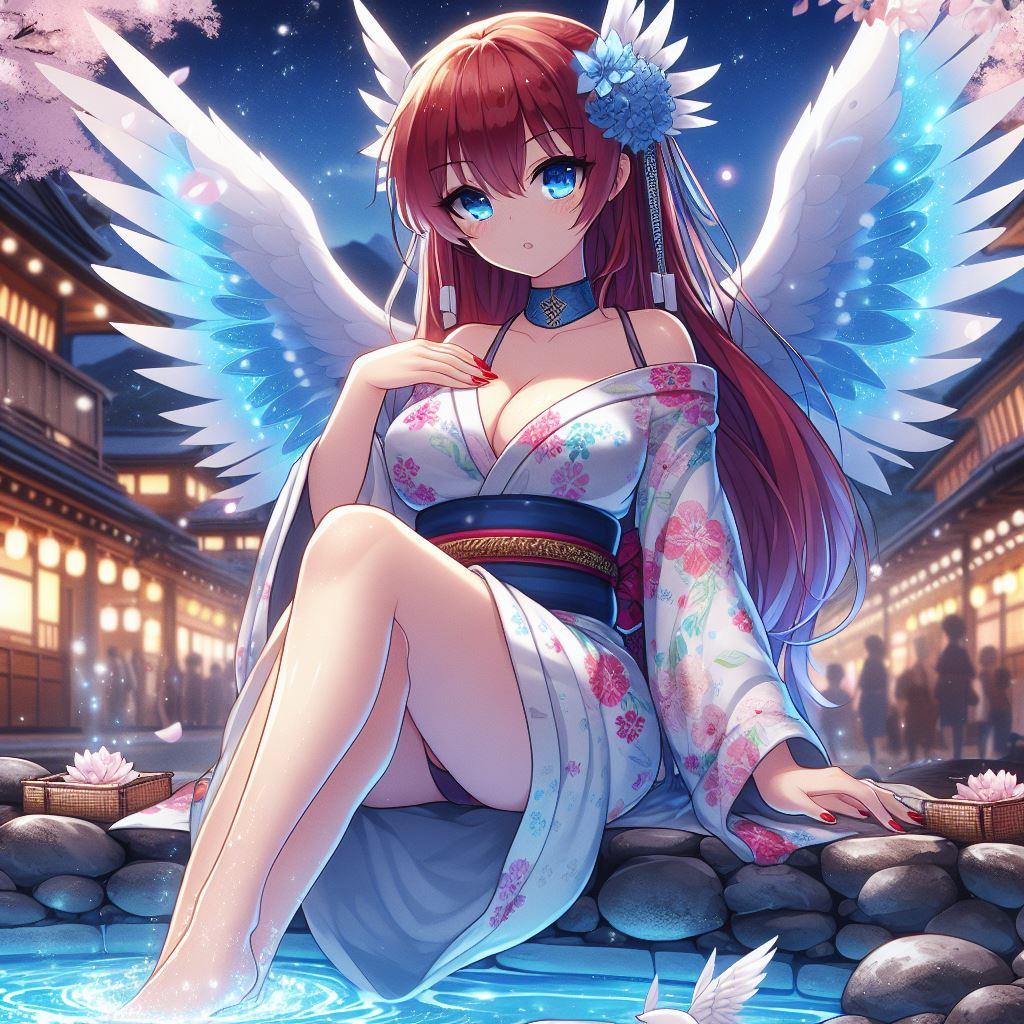 天使さん(温泉)-Angel (Onsen)