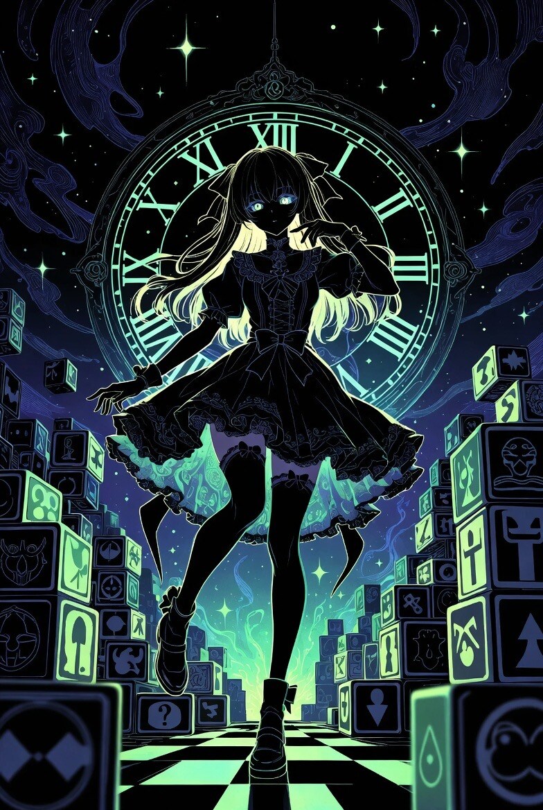 Gothic Lolita Alice in wonder Land