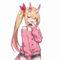 【貸】金髪鬼娘 -New character.- 4枚目