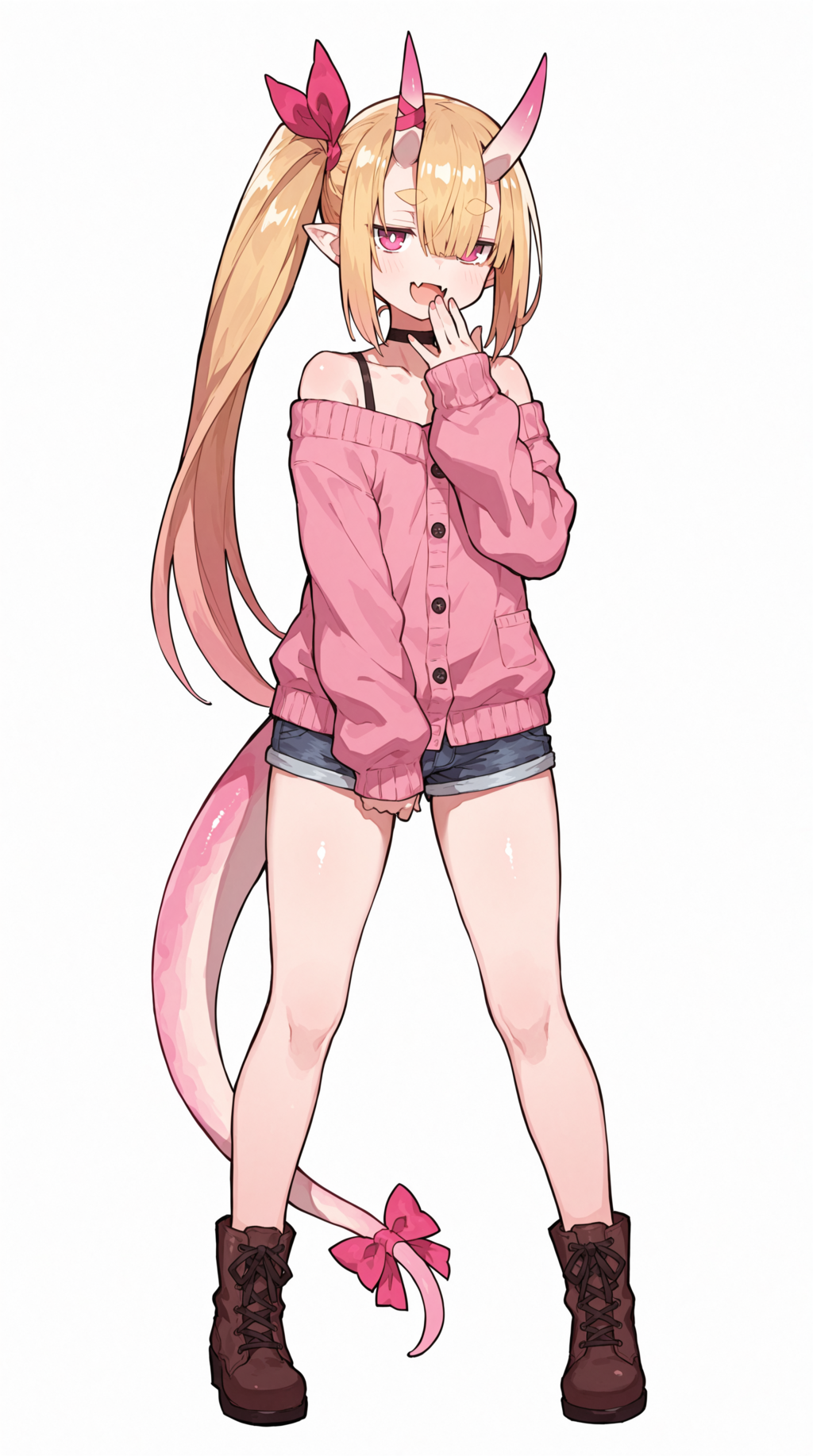 【貸】金髪鬼娘 -New character.-