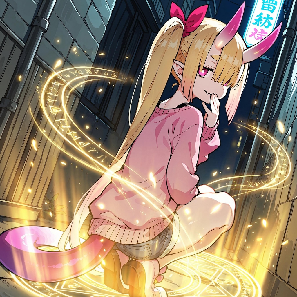 【貸】金髪鬼娘 -New character.-