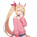 【貸】金髪鬼娘 -New character.- 5枚目