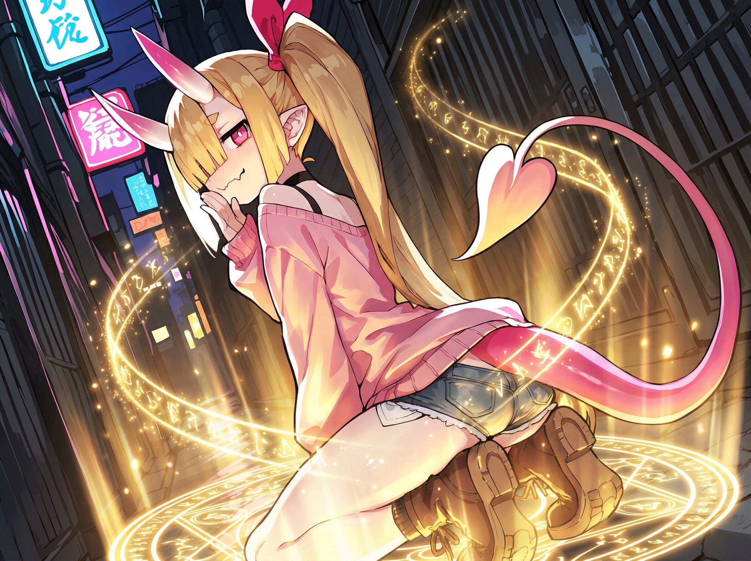 【貸】金髪鬼娘 -New character.-