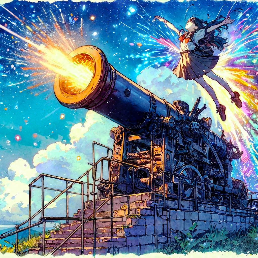 打ち上げ花火、上から見るか 中から見るか