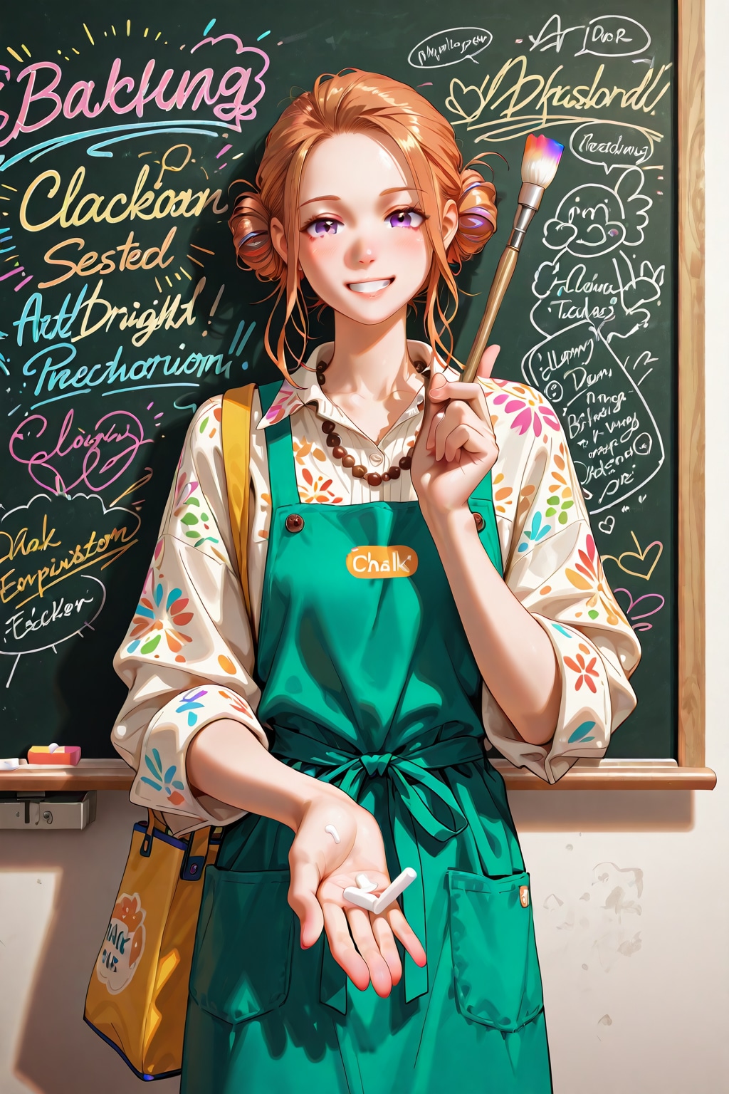 美術の先生の自己紹介！ | の人気AIイラスト・グラビア