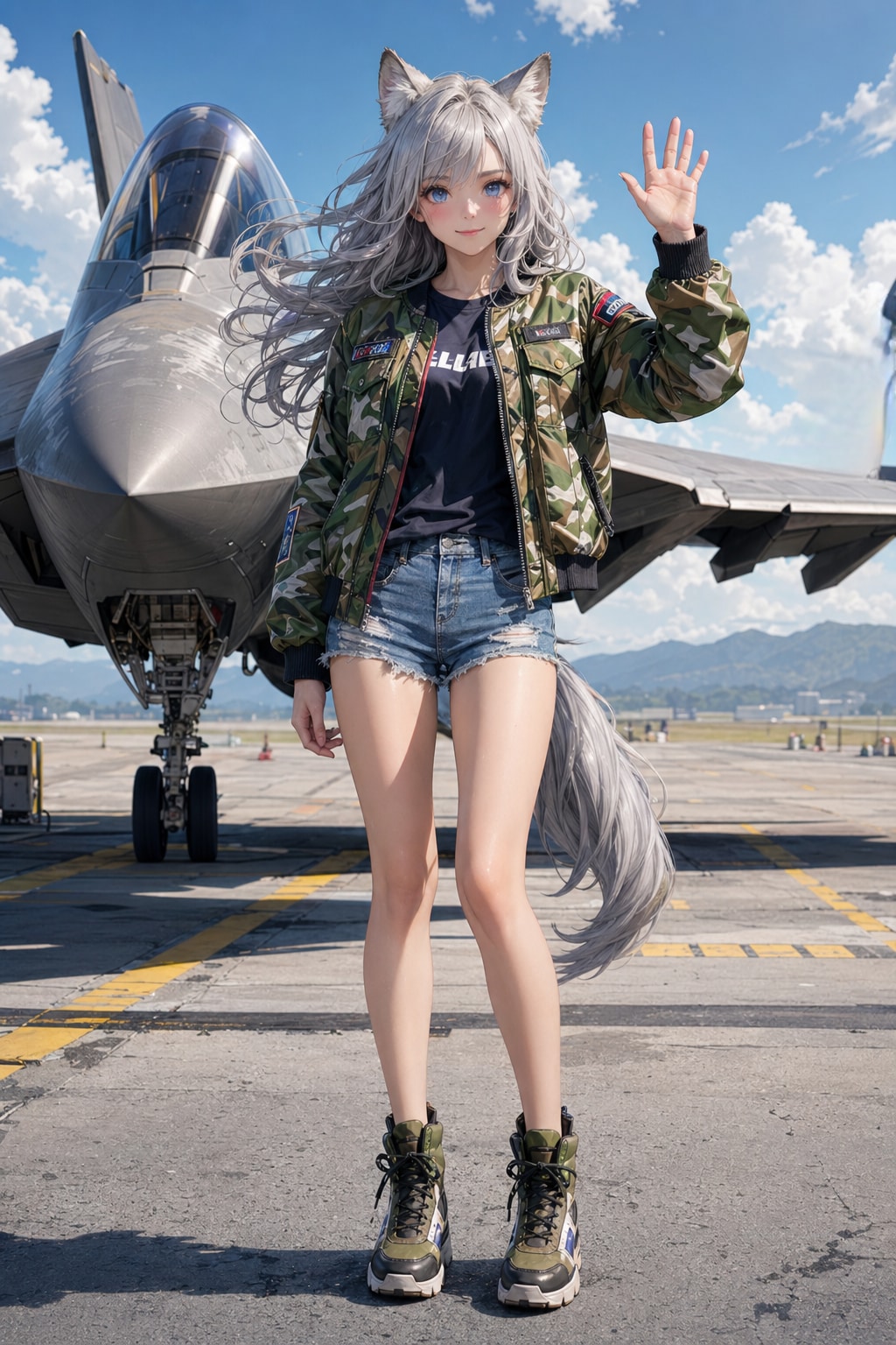 すべての能力が卓越した世界最強の戦闘機🐺✨ | の人気AIイラスト・グラビア