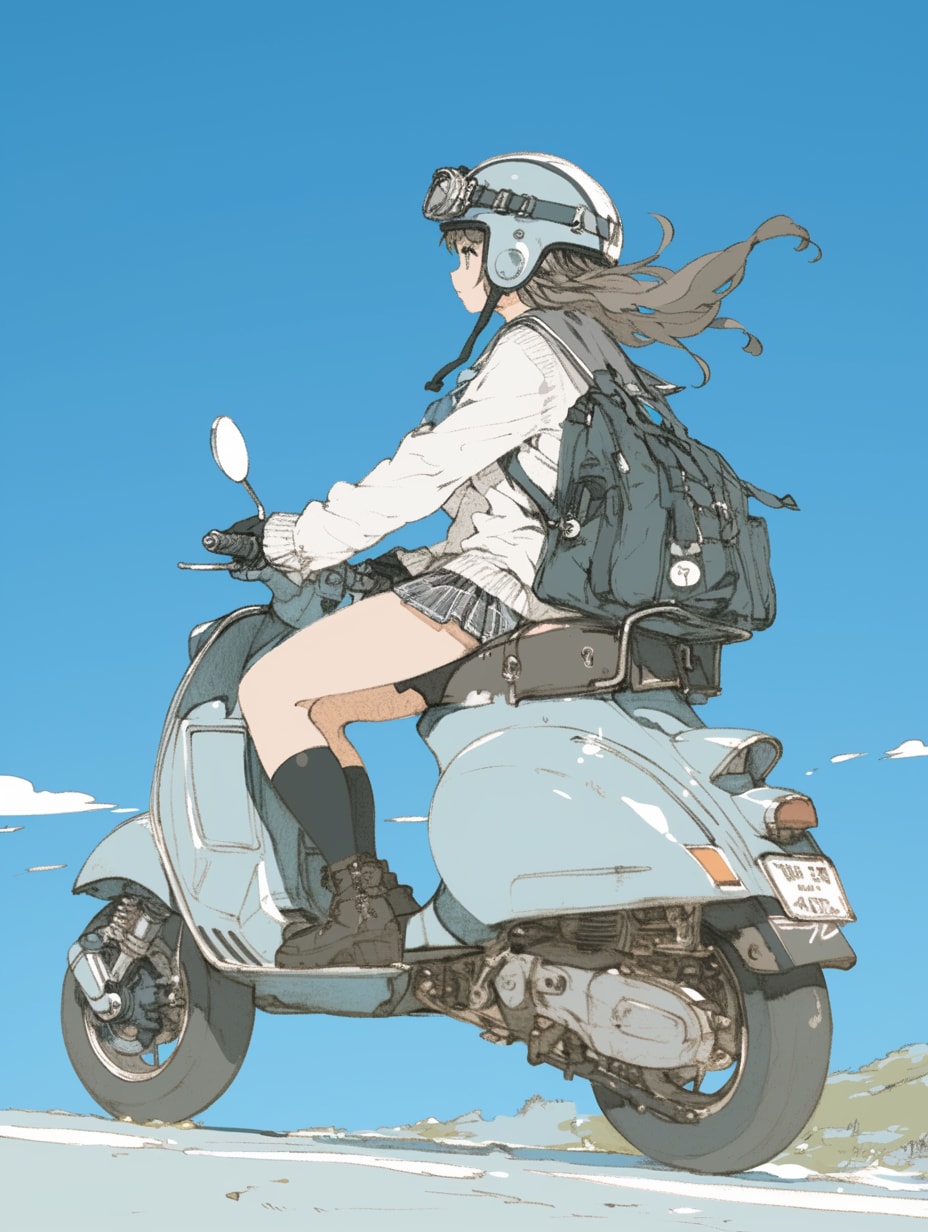 爆苦連原チャリ帰宅部 | の人気AIイラスト・グラビア