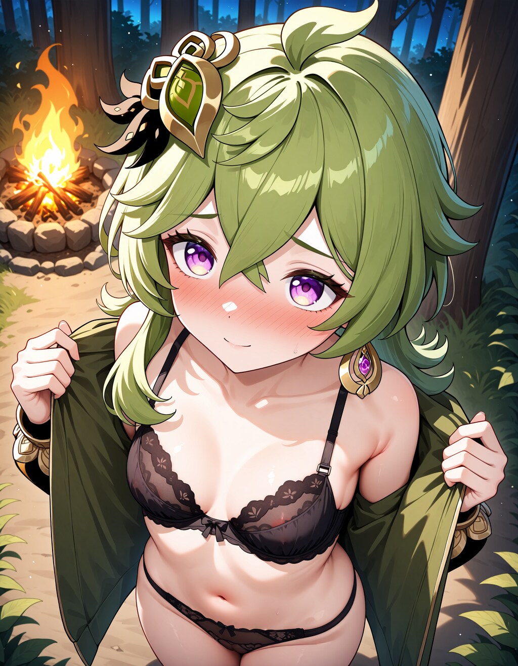 夜の誘い方を覚えたコレイちゃん