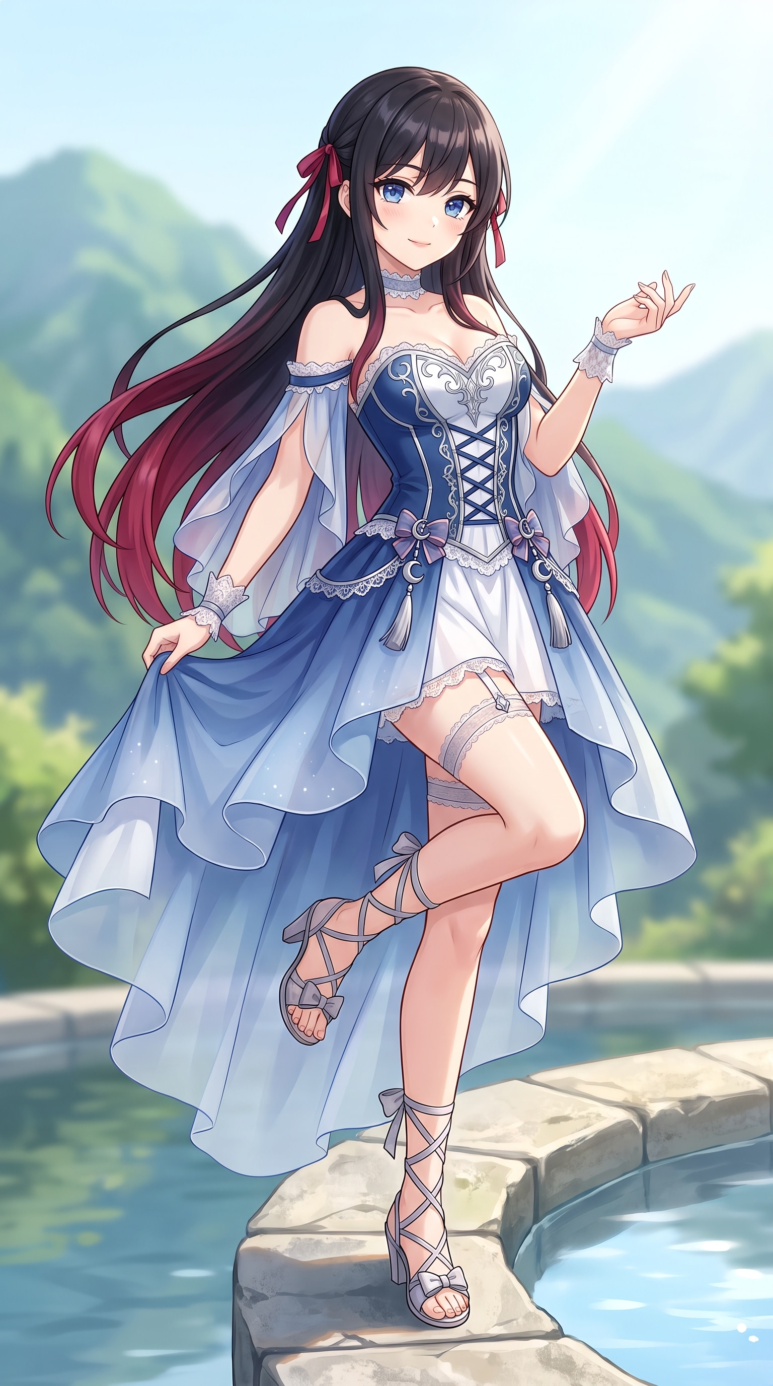 風揺るる蒼の舞