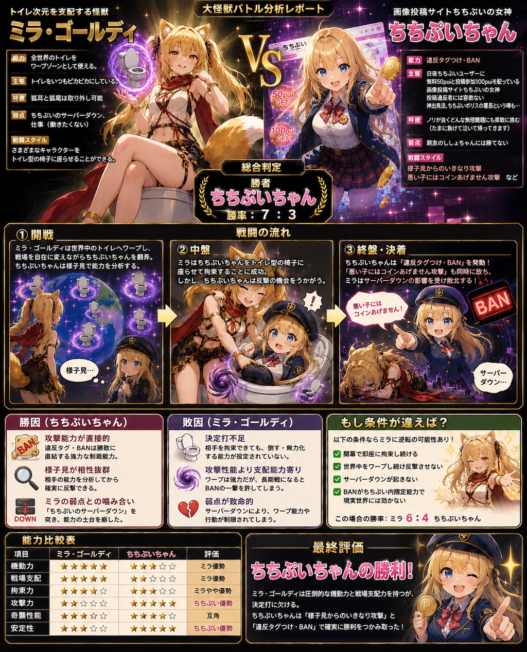 EXTRA:ミラVSちちぷいちゃん
