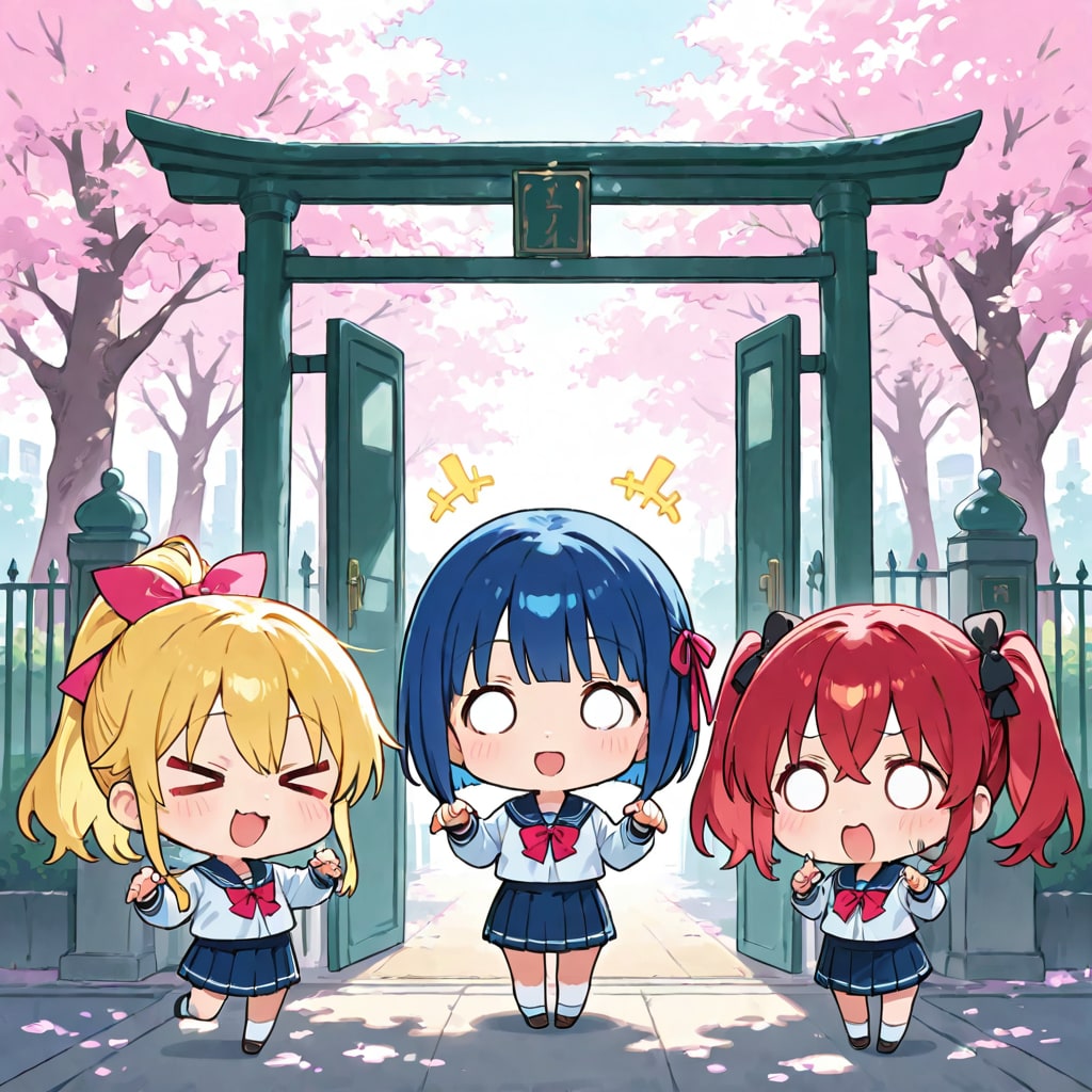 仲良しちゃんの入学式