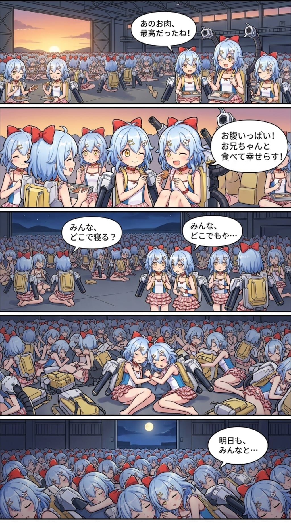 リコちゃんになっちゃった司令官とリコちゃん達のコミック#∞5