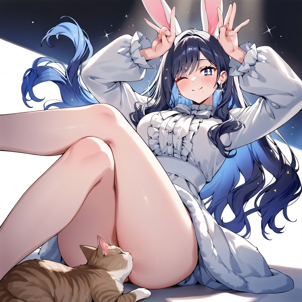 あいのおはよウサギ