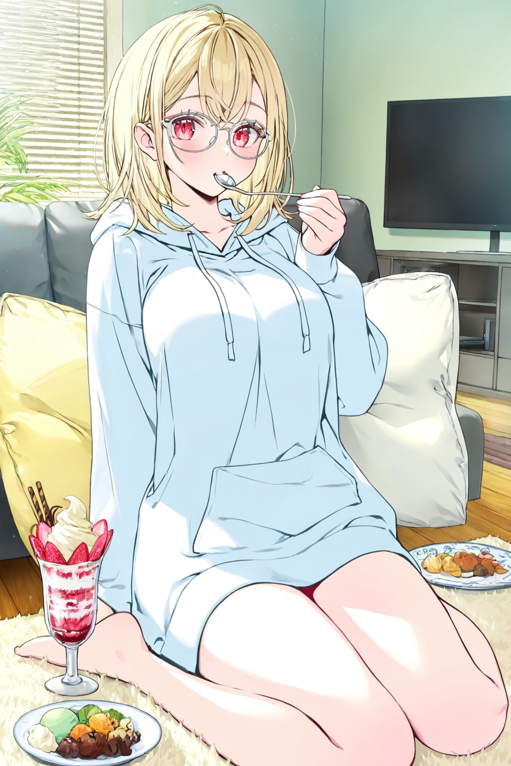 LILACな金髪ちゃん