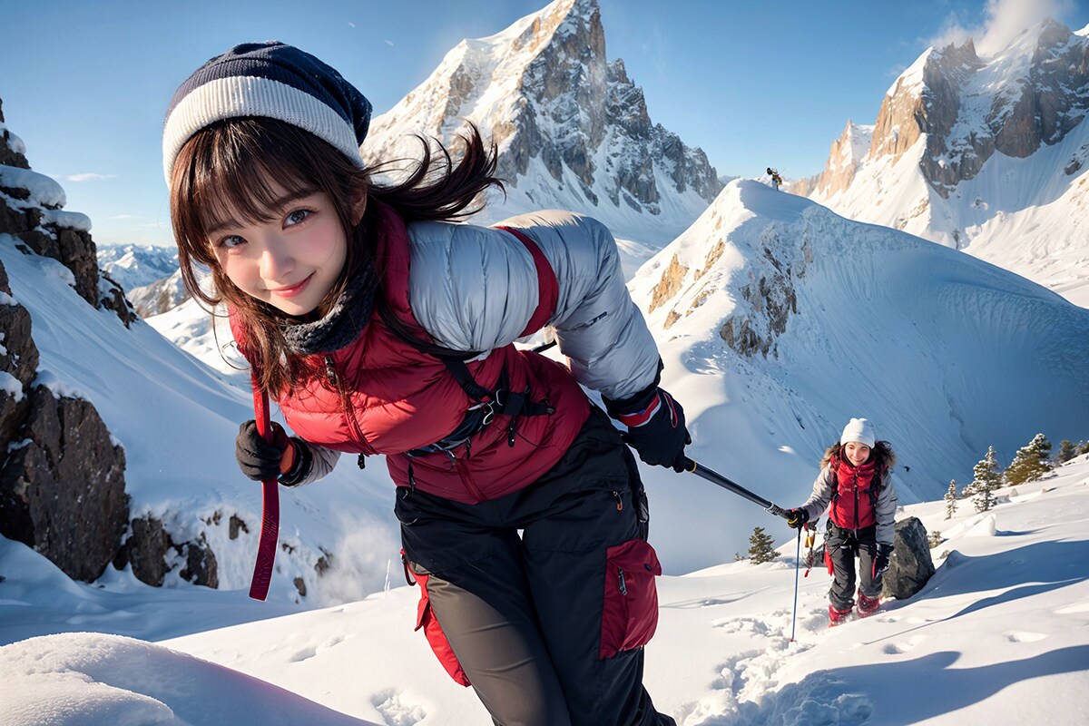 登山の冬