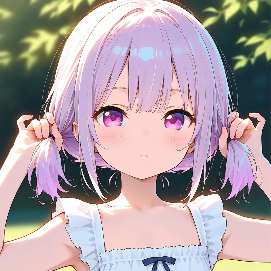 手ツインテ