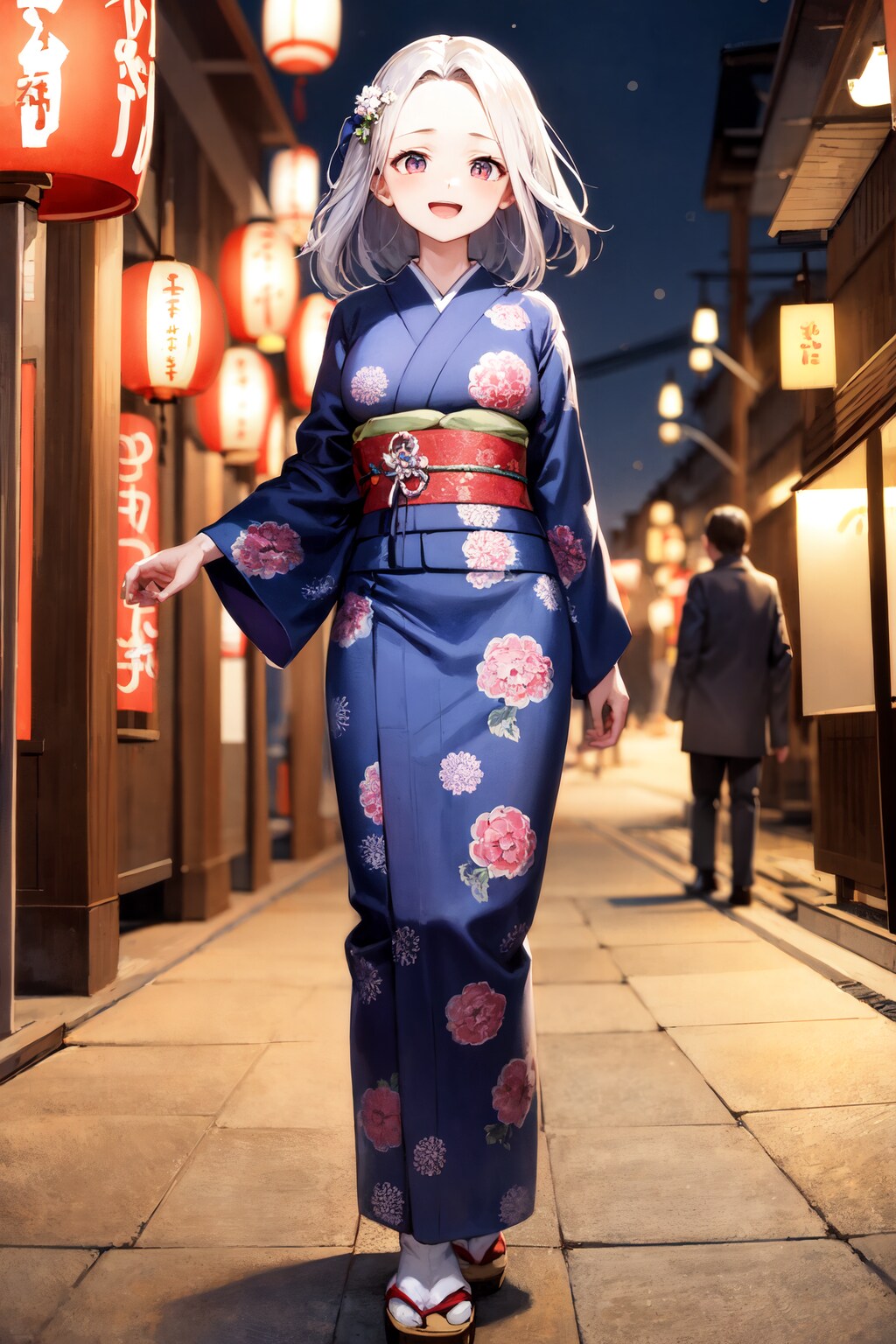 浴衣でお出かけ♪