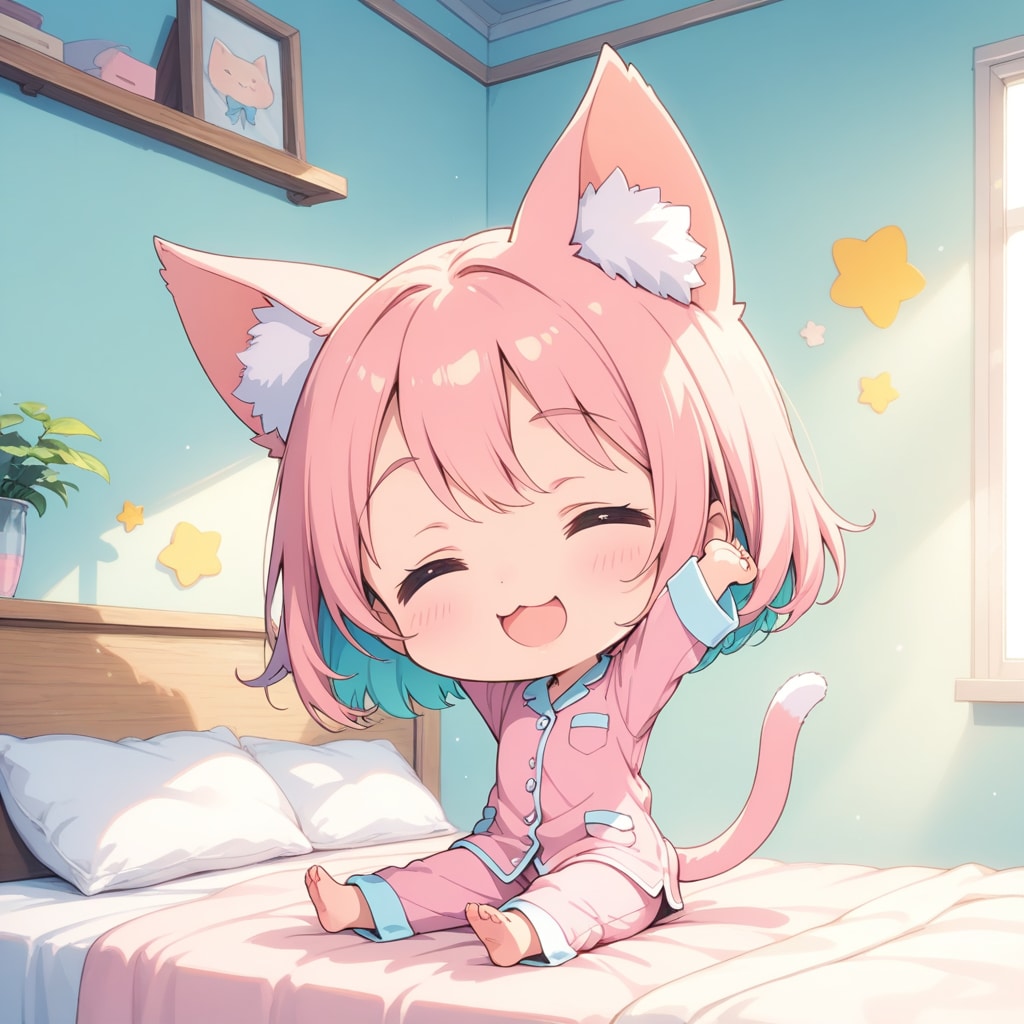 おはようにゃん