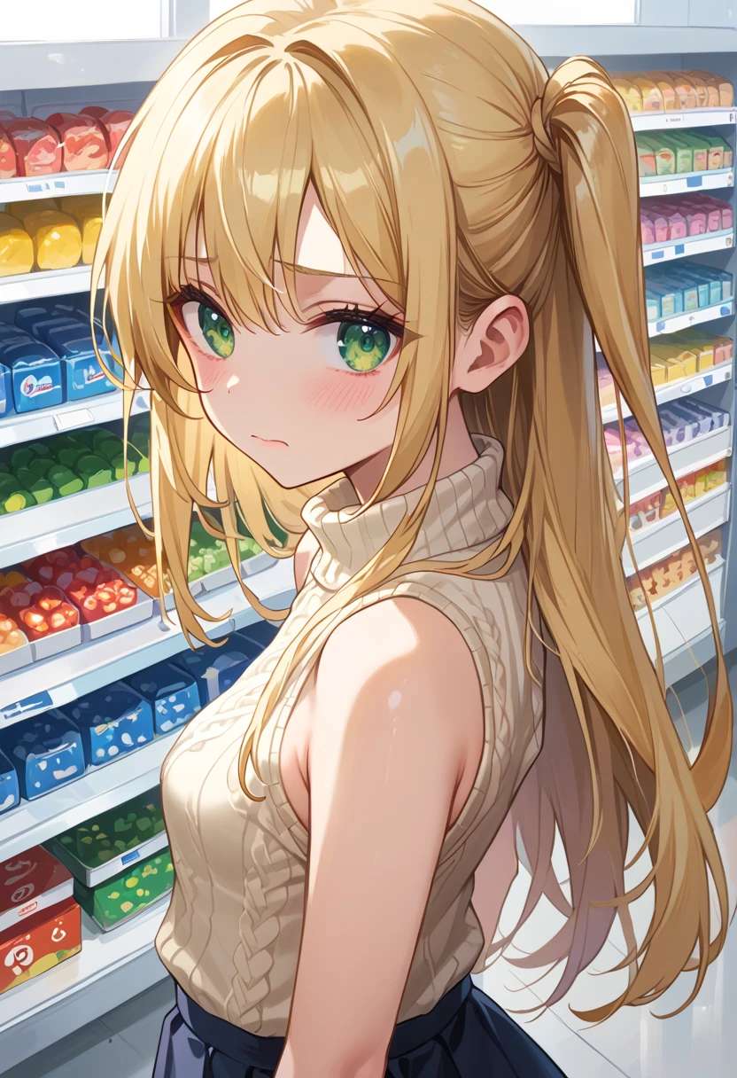 ノースリーブニット | の人気AIイラスト・グラビア