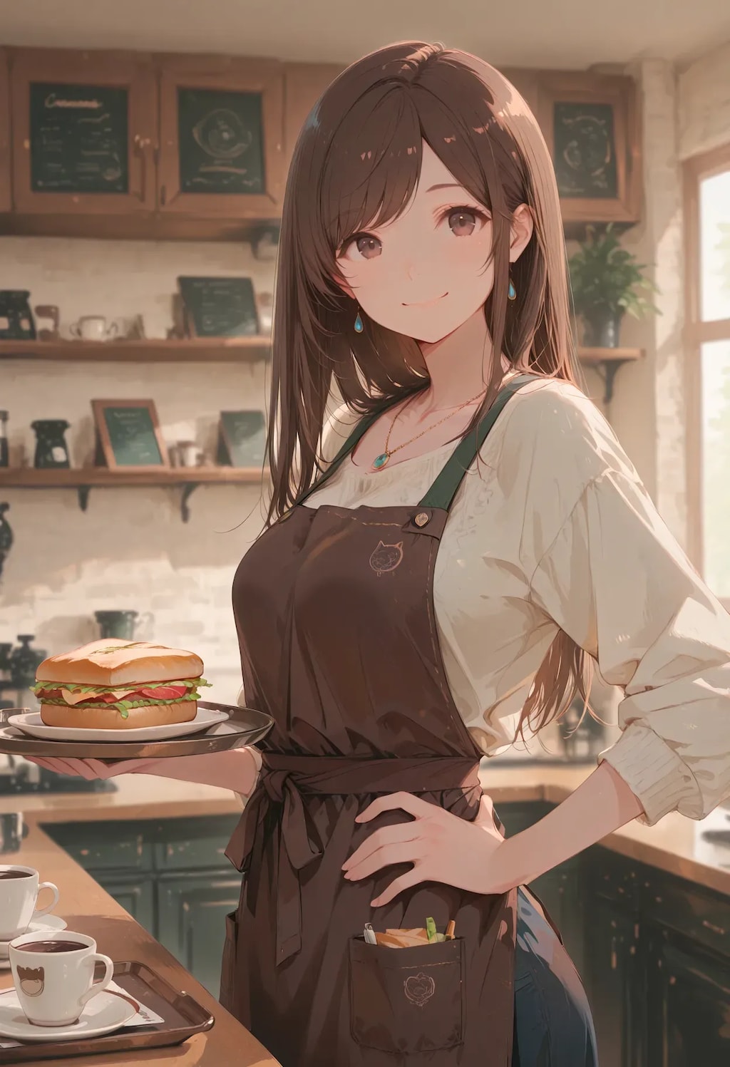 淹れたてのコーヒーはいかがですか？