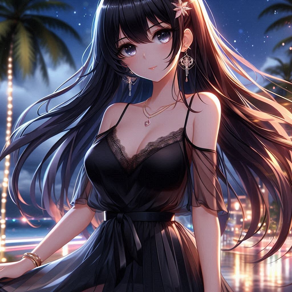 黒髪女の子
