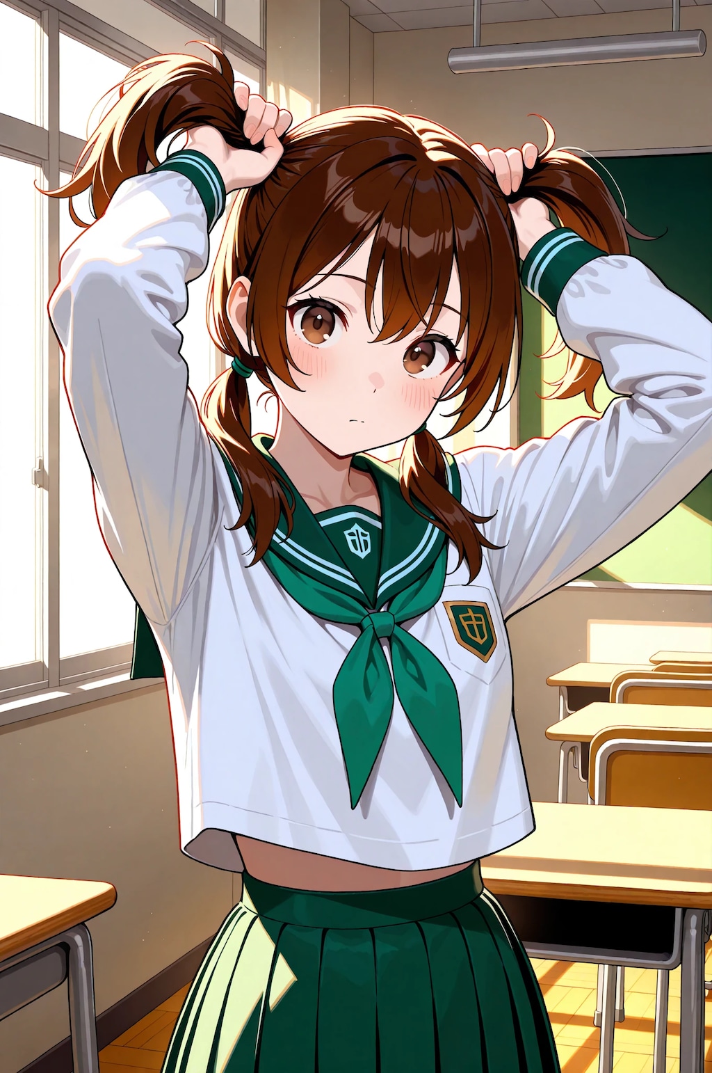 おさげほどけや！