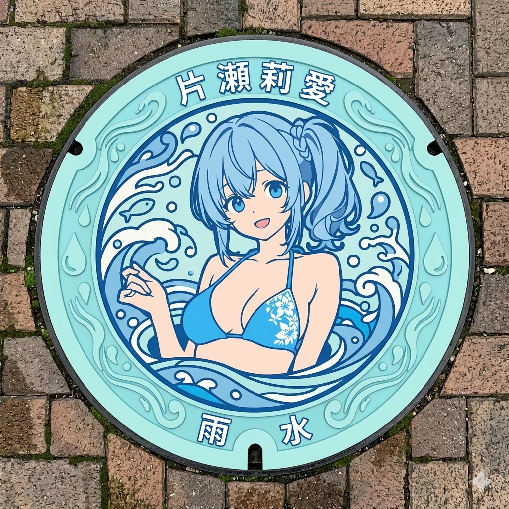リアのマンホール