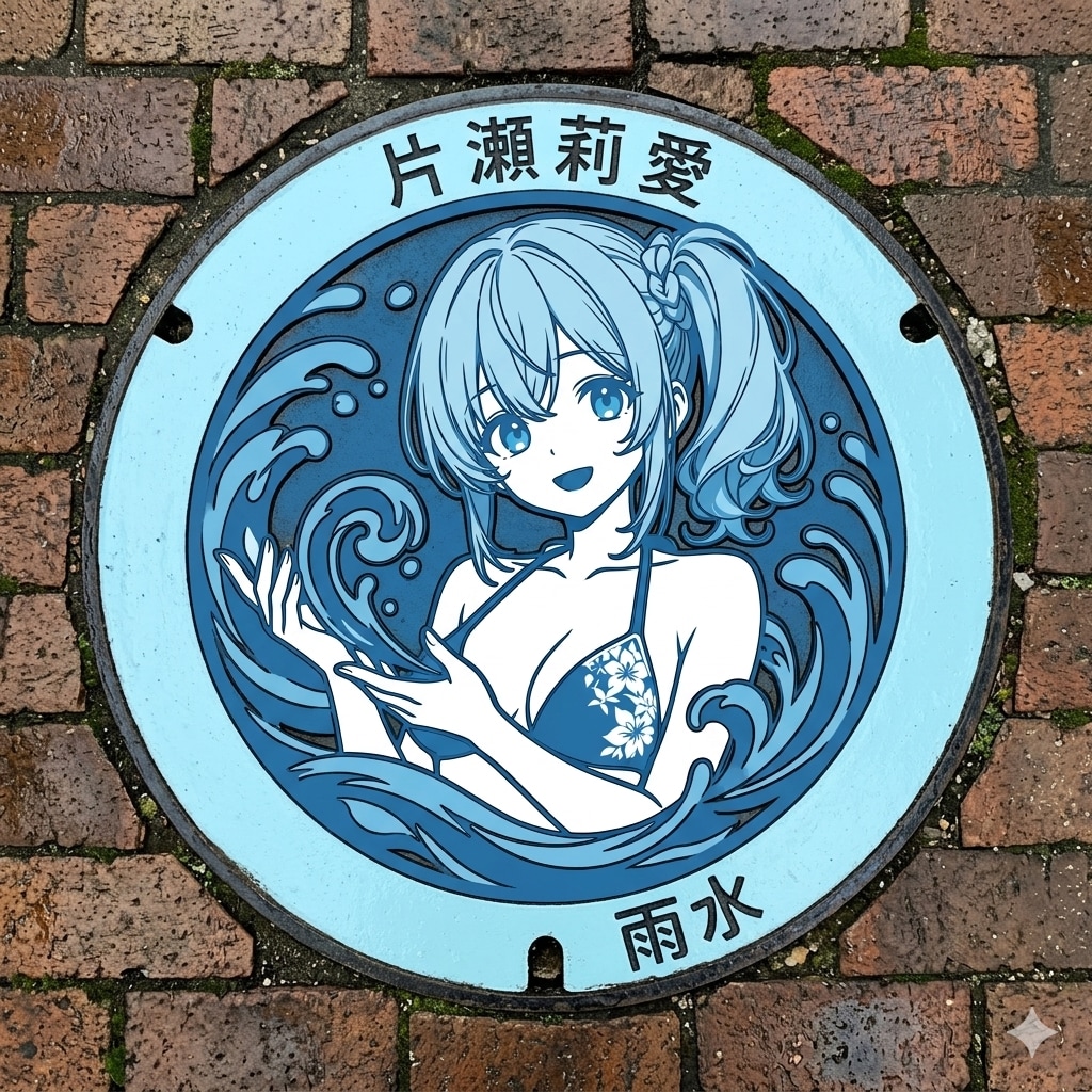 リアのマンホール