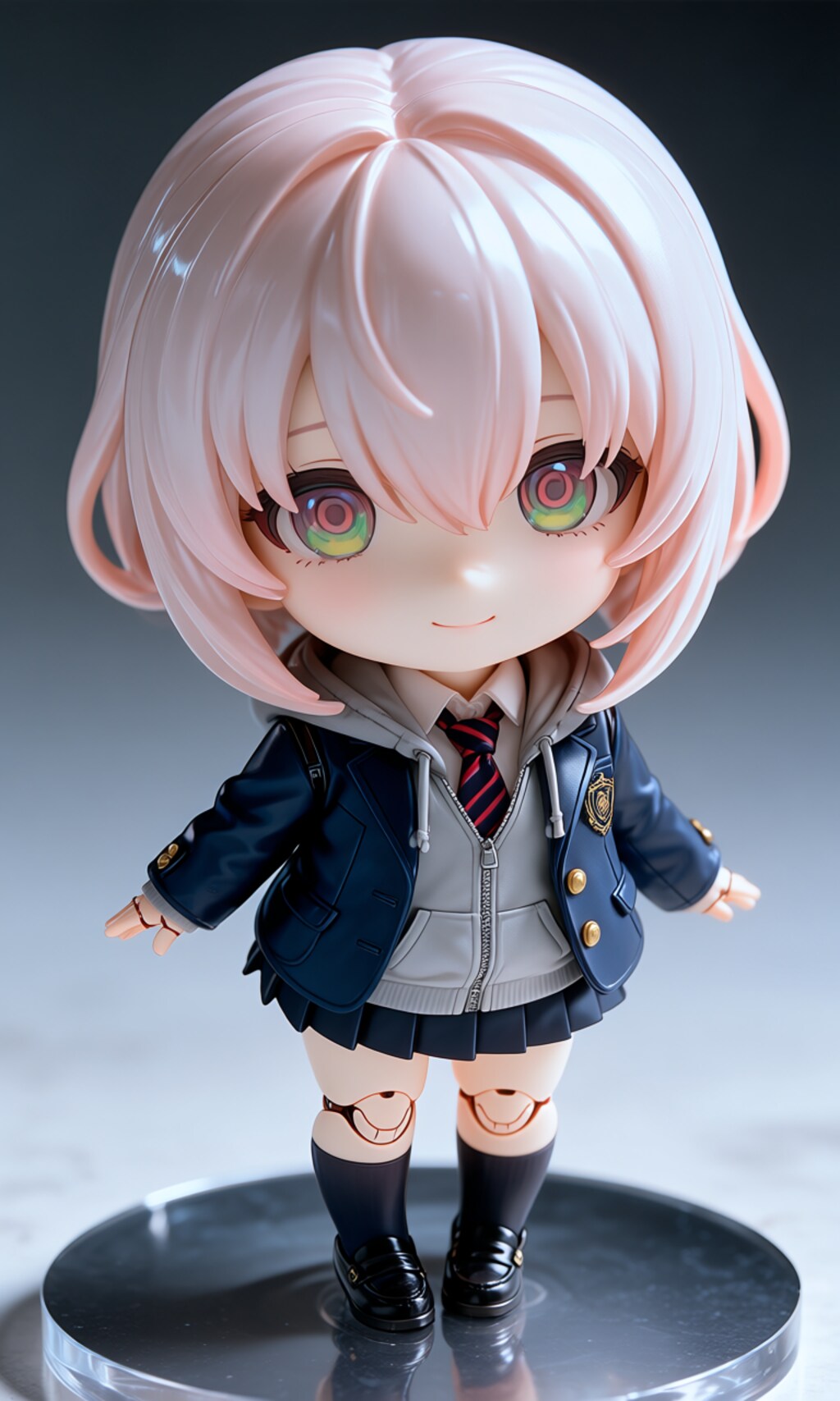異世界制服少女達　新たな新世代達　アクリルねんどろいど