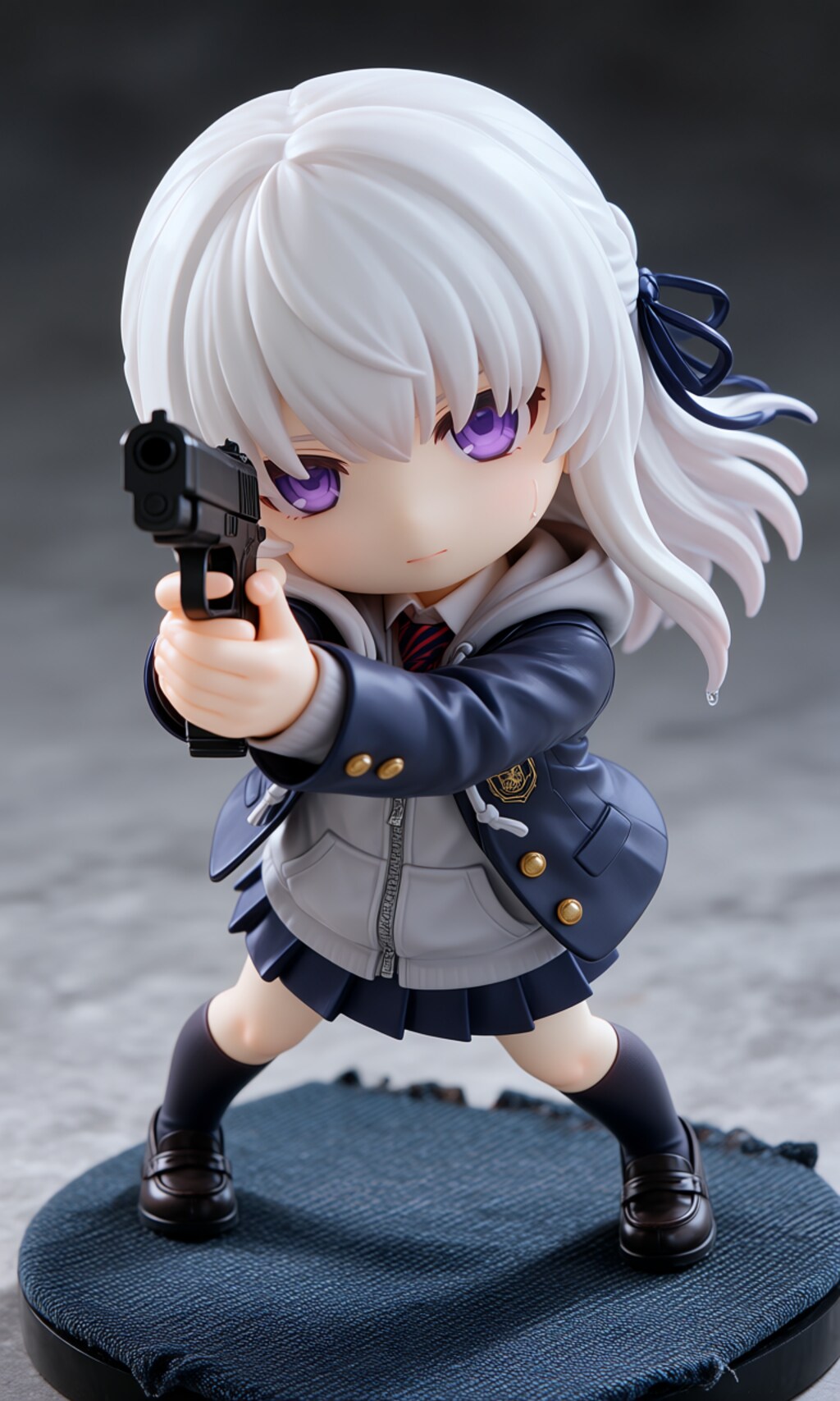 異世界制服少女達　新たな新世代達　アクリルねんどろいど