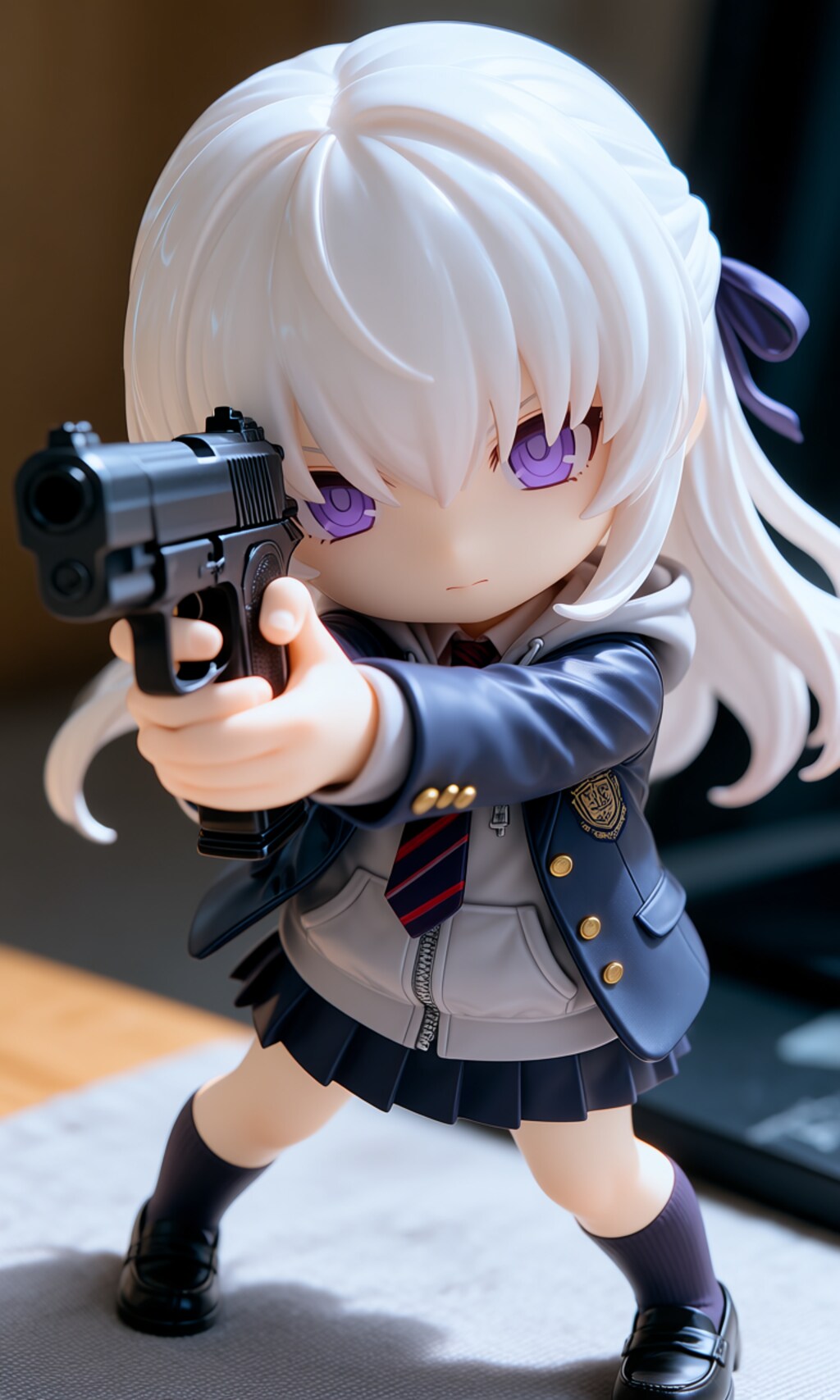 異世界制服少女達　新たな新世代達　アクリルねんどろいど